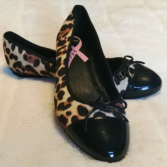 Marc Fisher Shoes - Marc Fisher Ballet Flats Leopard Animal Print